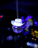 Cowboy Disco Ball Mirror Ornament