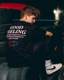 Good Feeling Neon Hearts Shirt