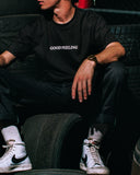 Good Feeling Neon Hearts Shirt