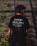 Good Feeling Neon Hearts Shirt
